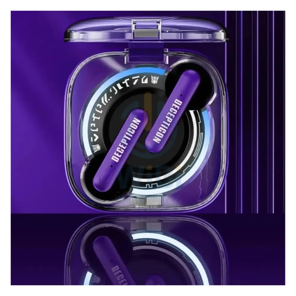 Transformers TF-T03 Wireless Bluetooth Earbuds - Purple Accessories > Audio > Headphones