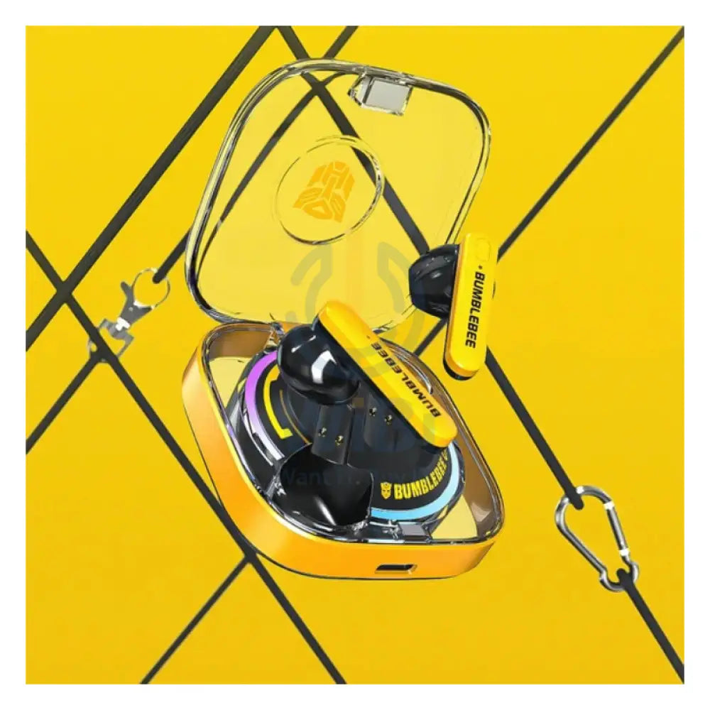 Transformers TF-T03 Wireless Bluetooth Earbuds - Yellow Accessories > Audio > Headphones