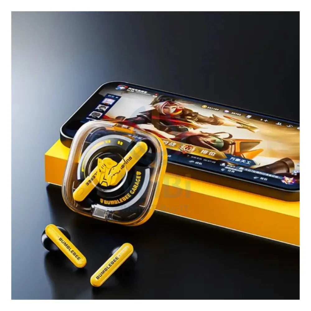 Transformers TF-T03 Wireless Bluetooth Earbuds - Yellow Accessories > Audio > Headphones