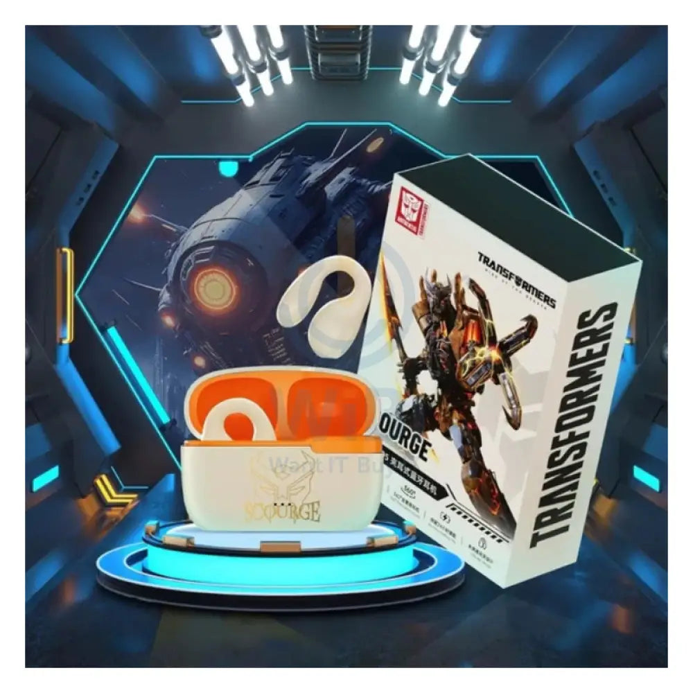 Transformers TF-T05 Wireless Bluetooth Earbuds - Beige Accessories > Audio > Headphones