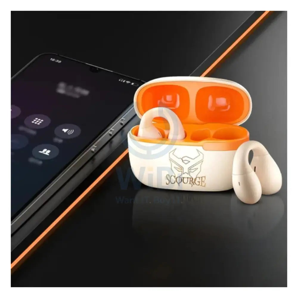 Transformers TF-T05 Wireless Bluetooth Earbuds - Beige Accessories > Audio > Headphones