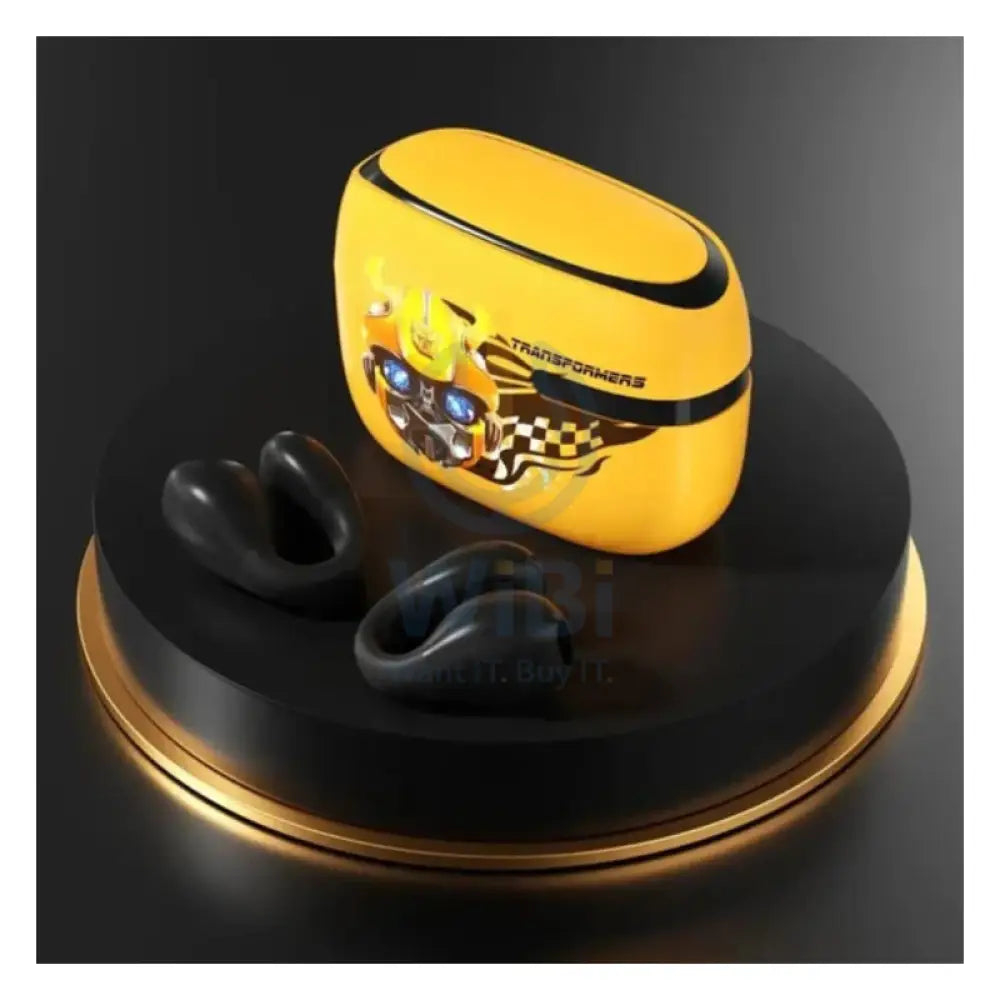 Transformers TF-T05 Wireless Bluetooth Earbuds - Yellow Accessories > Audio > Headphones