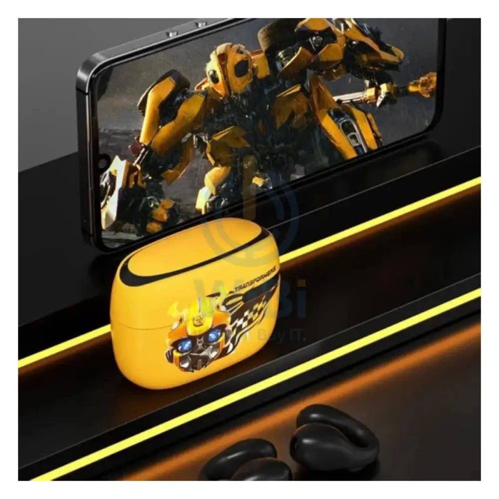 Transformers TF-T05 Wireless Bluetooth Earbuds - Yellow Accessories > Audio > Headphones