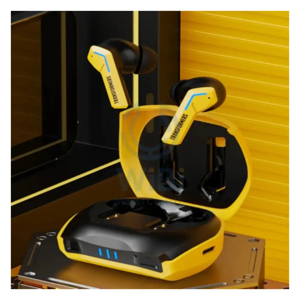 Transformers TF-T06 Wireless Bluetooth Earbuds - Yellow Accessories > Audio > Headphones