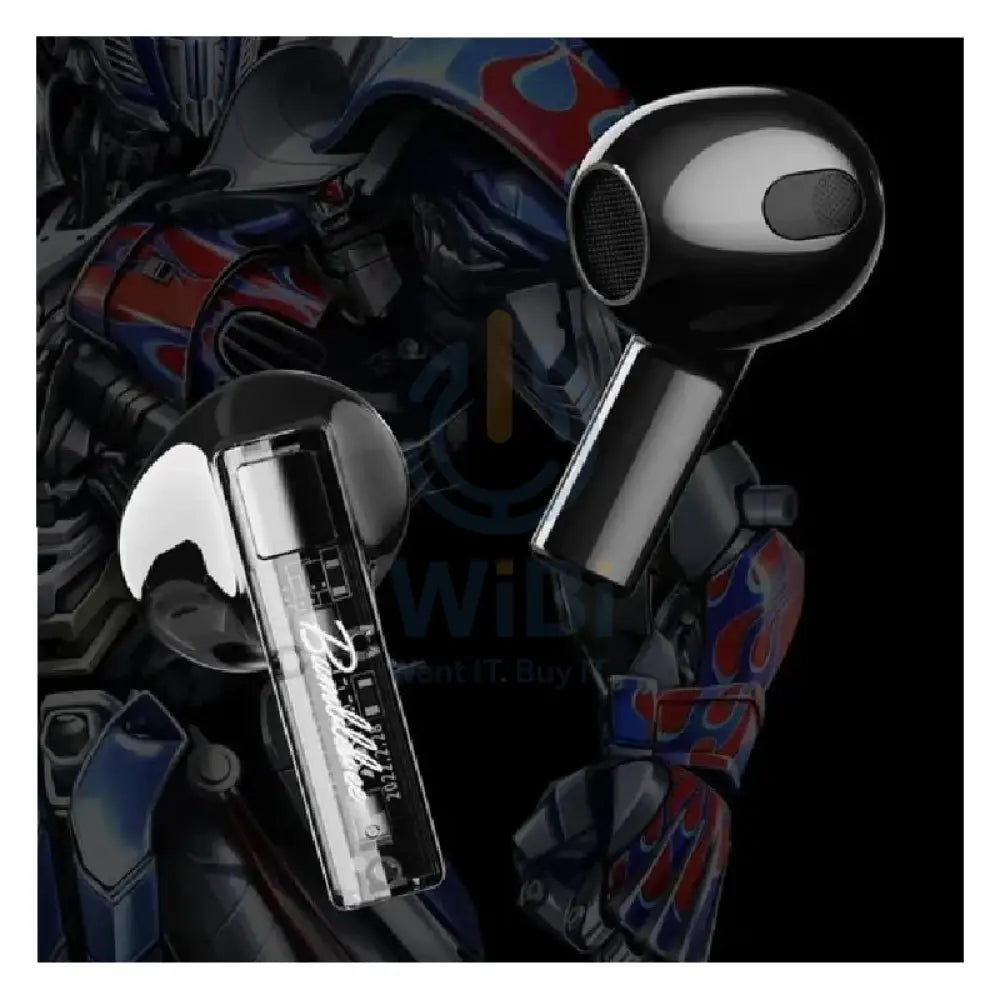 Transformers TF-T08 Wireless Bluetooth Earbuds - Black Accessories > Audio > Headphones