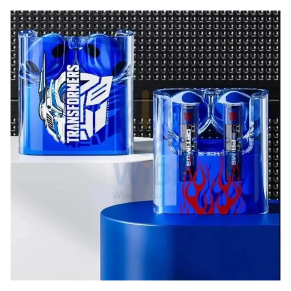 Transformers TF-T08 Wireless Bluetooth Earbuds - Blue Accessories > Audio > Headphones