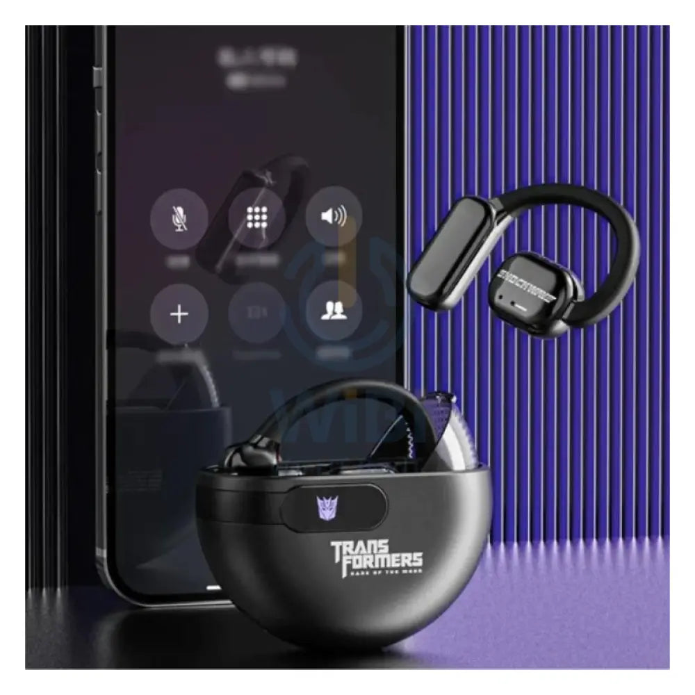 Transformers TF-T09 Wireless Bluetooth Earbuds - Black Accessories > Audio > Headphones