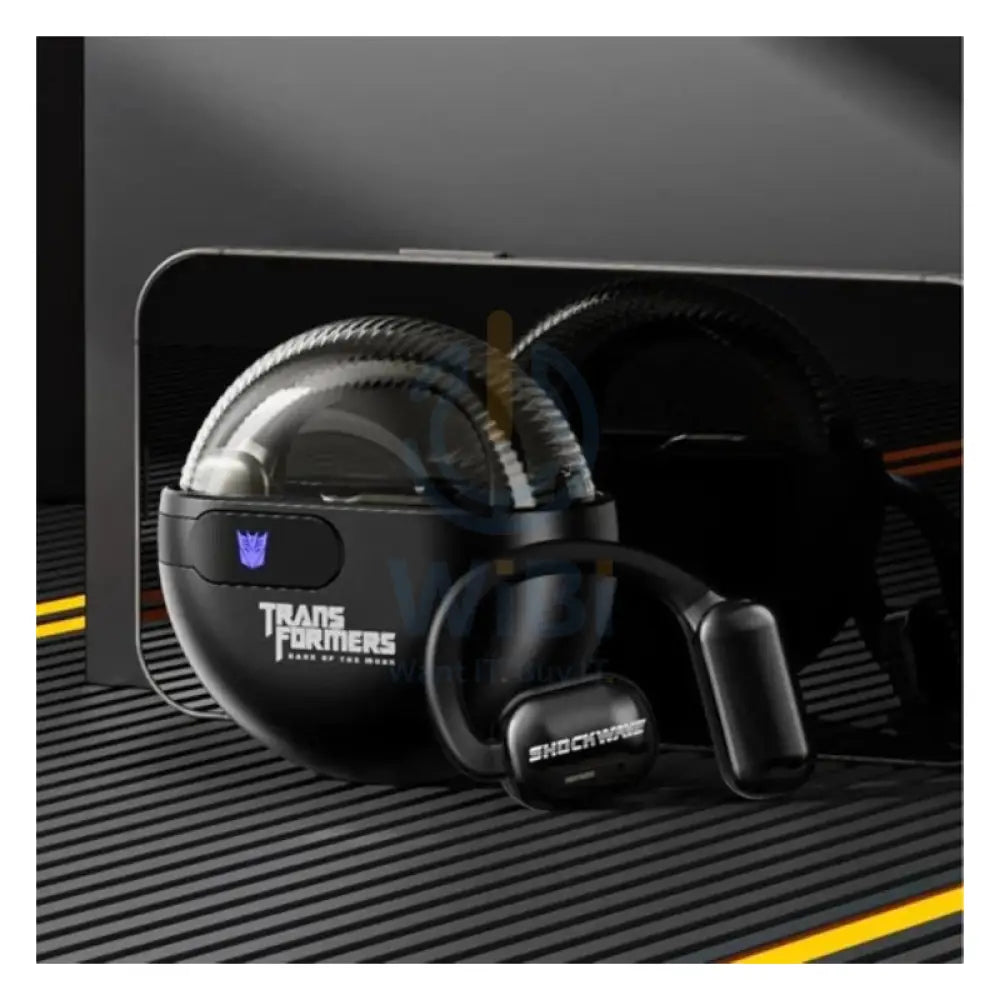 Transformers TF-T09 Wireless Bluetooth Earbuds - Black Accessories > Audio > Headphones
