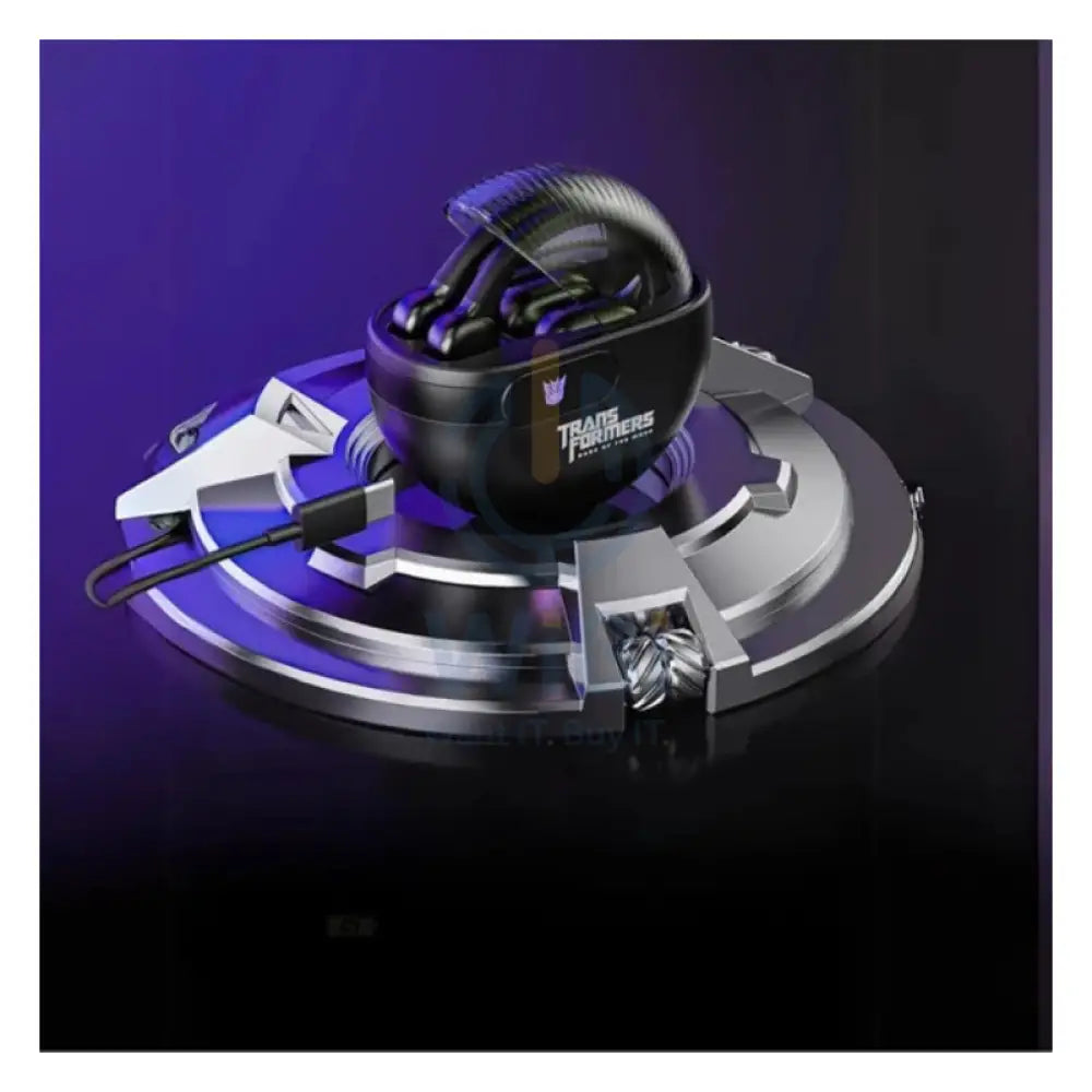 Transformers TF-T09 Wireless Bluetooth Earbuds - Black Accessories > Audio > Headphones