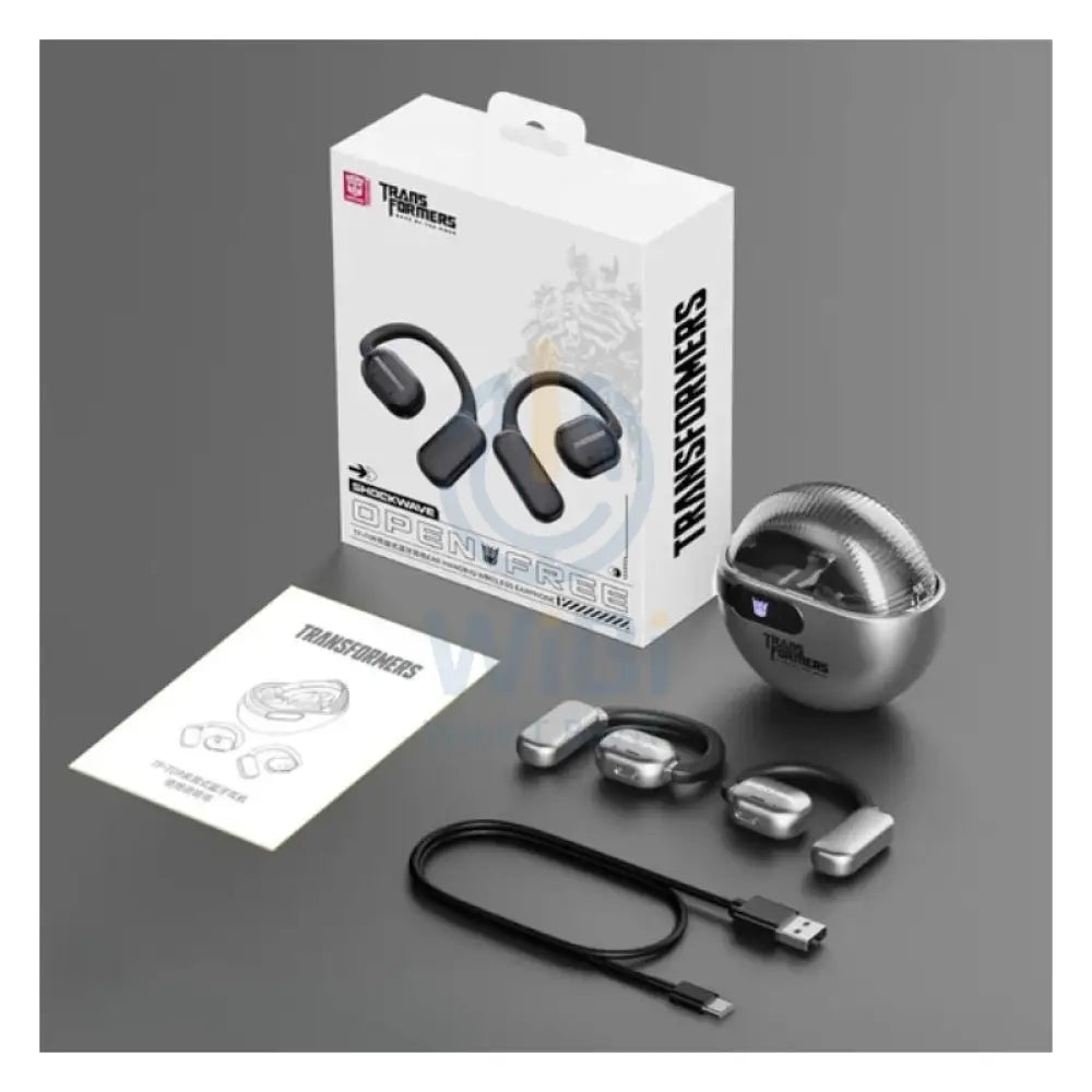 Transformers TF-T09 Wireless Bluetooth Earbuds - Gray Accessories > Audio > Headphones