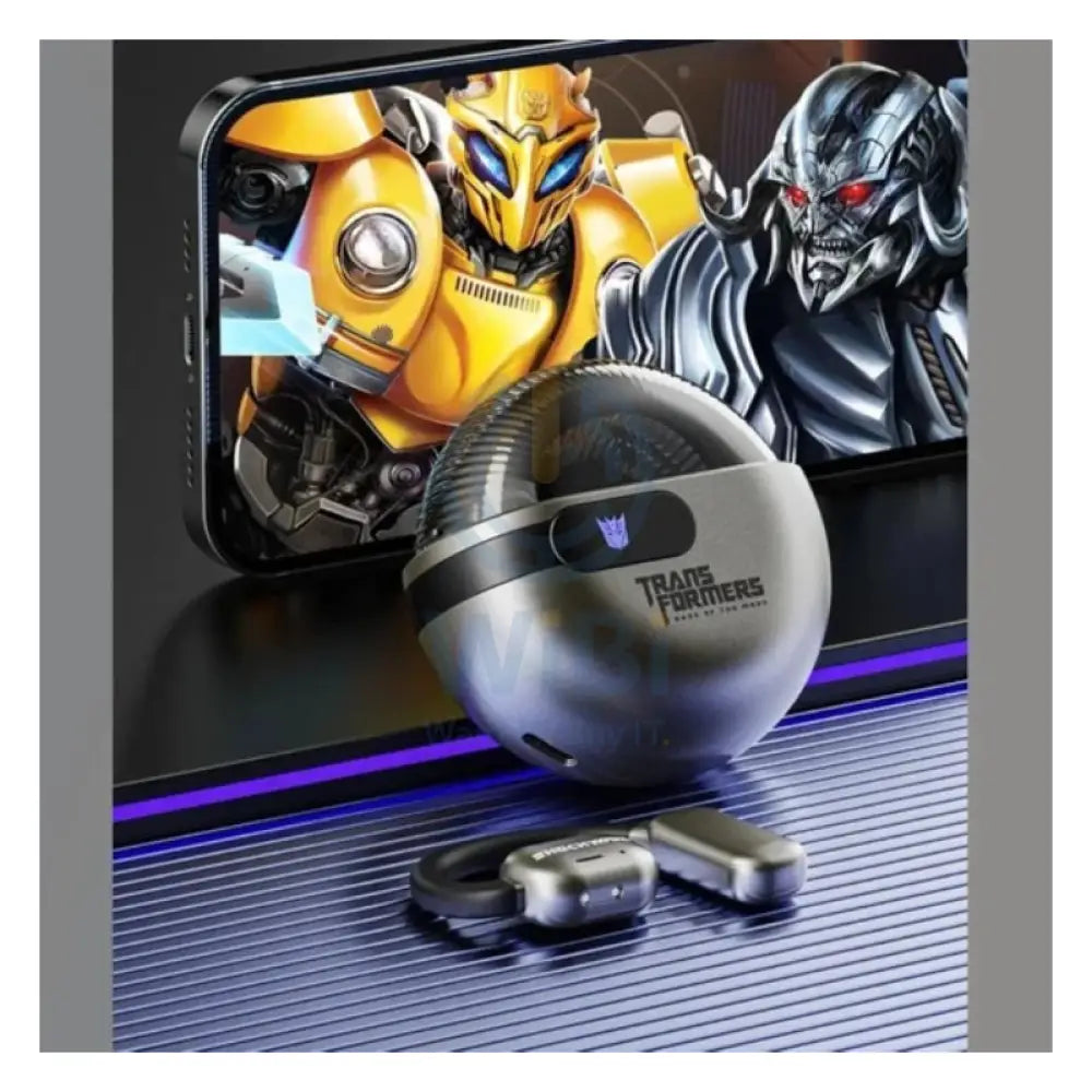 Transformers TF-T09 Wireless Bluetooth Earbuds - Gray Accessories > Audio > Headphones