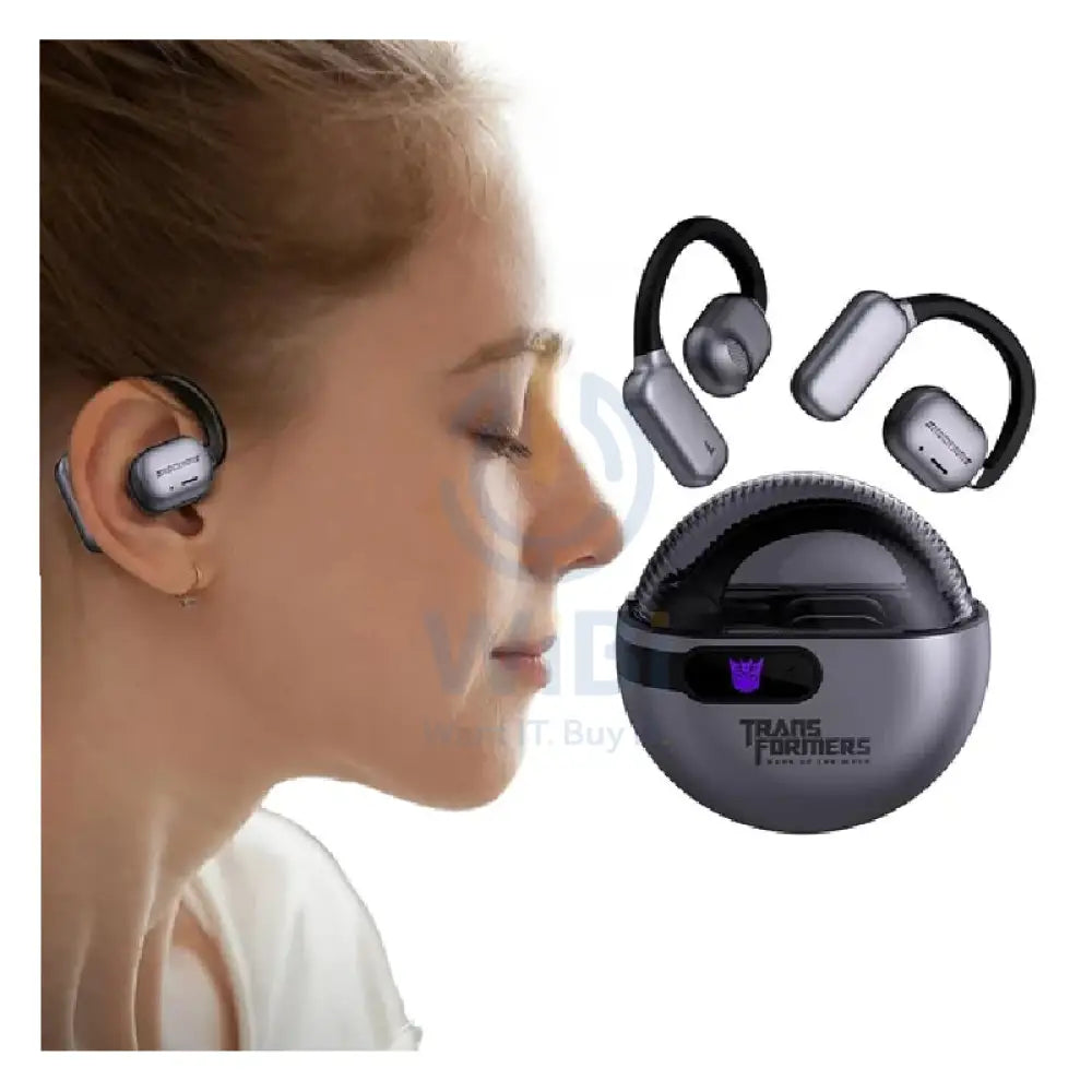 Transformers TF-T09 Wireless Bluetooth Earbuds - Gray Accessories > Audio > Headphones