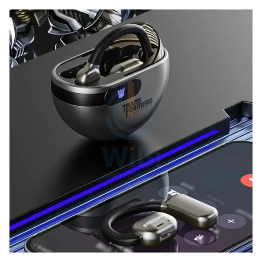 Transformers TF-T09 Wireless Bluetooth Earbuds - Gray Accessories > Audio > Headphones