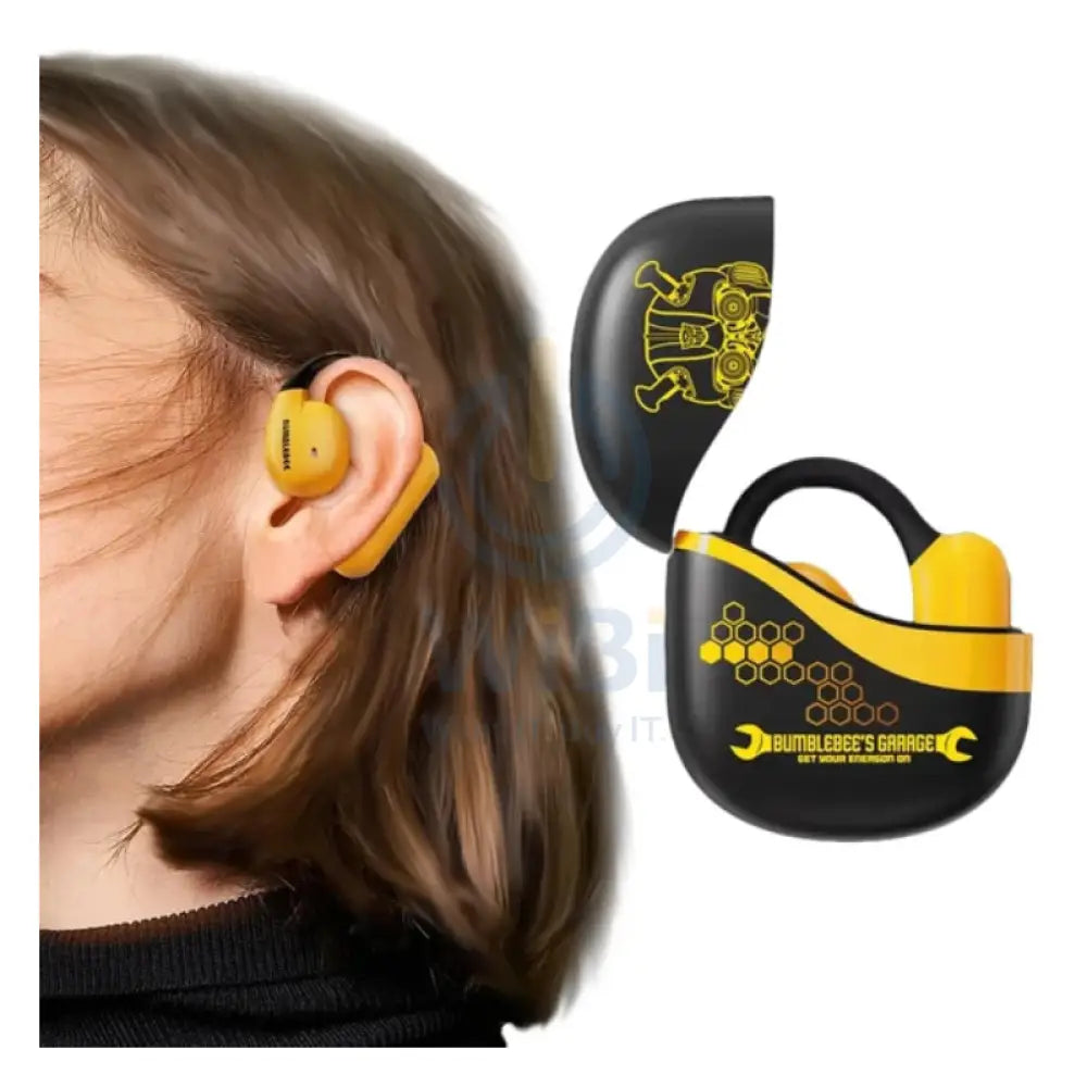 Transformers TF-T21 Wireless Earbuds - Yellow Accessories > Audio > Headphones
