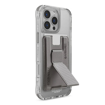 SKINARMA SAIDO Mag-Charge With KADO Card Holder - iPhone 16 Pro Max / Titanium (Prime Edition) Accessories > Mobiles &