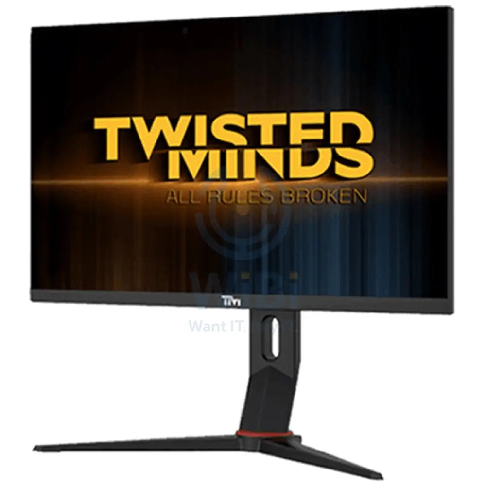 Twisted Minds 27’’ FHD Fast IPS / 280Hz / 0.5ms / HDMI 2.1 / HDR Adjustable Stand Gaming Monitor - Black Monitors &