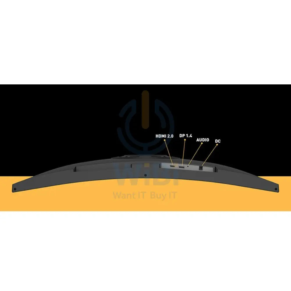 Twisted Minds 27’‘ FHD VA / 180Hz / 0.5ms / HDMI2.0 / HDR Curved Gaming Monitor - Black Monitors & Projectors >