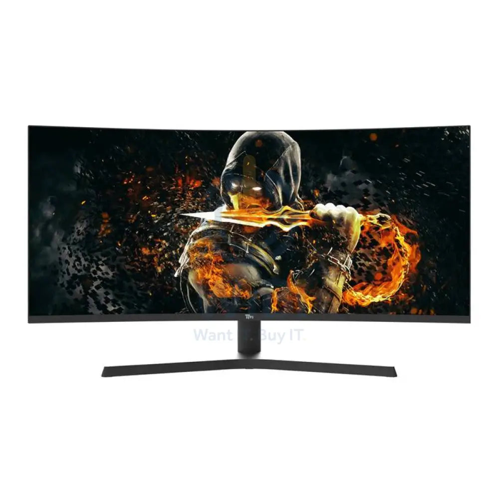 Twisted Minds - 34’’ WQHD / 0.5ms / 165Hz / Display Port / HDMI - Curved Gaming Monitor Monitors & Projectors >