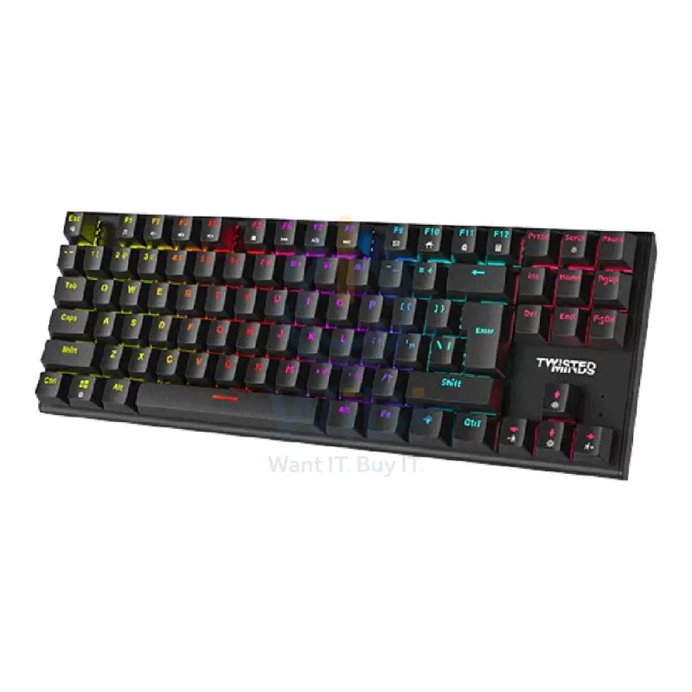 Twisted Minds 4-in-1 Gaming Bundle (Wired Keyboard Headset DPI Adjustable Mouse Mouse Pad) Accessories > Other