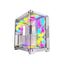 Twisted Minds Bullet-07 Mid Tower ARGB Fan Gaming Case - 7 x 120mm / White Accessories > Other Accessories > Gaming Zone
