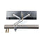 Twisted Minds Dual Monitor Premium Slim Aluminum Spring Monitor Arm - 17’’-32’’ Inch / 479mm / Fine Texture White