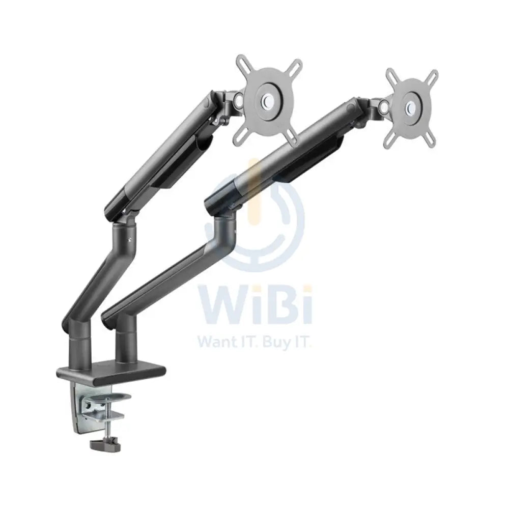 Twisted Minds Dual Monitor Premium Slim Aluminum Spring Monitor Arm - 17’’-32’’ Inch / 479mm / Grey Accessories > Other