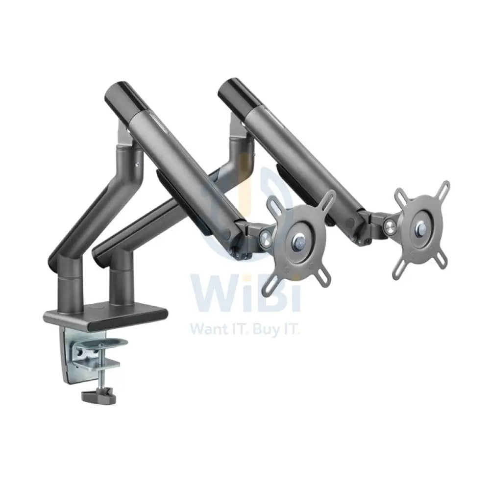 Twisted Minds Dual Monitor Premium Slim Aluminum Spring Monitor Arm - 17’’-32’’ Inch / 479mm / Grey Accessories > Other