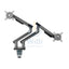 Twisted Minds Dual Monitor Premium Slim Aluminum Spring Monitor Arm - 17’’-32’’ Inch / 479mm / Grey Accessories > Other
