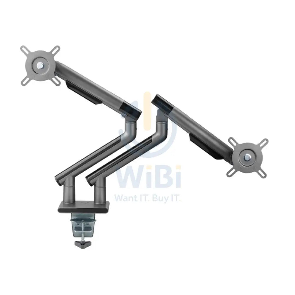 Twisted Minds Dual Monitor Premium Slim Aluminum Spring Monitor Arm - 17’’-32’’ Inch / 479mm / Grey Accessories > Other
