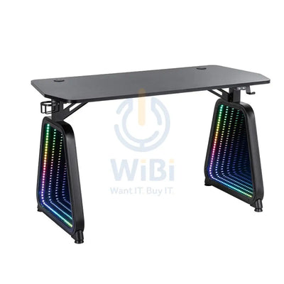 Twisted Minds INFINITY Gaming Desk with RGB Glass Legs (120*60*75 cm) Accessories > Other Accessories > Gaming Zone