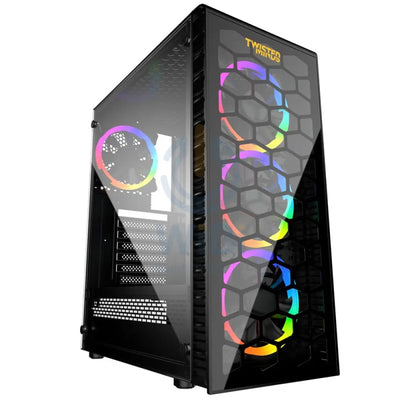 Twisted Minds Killstreak-03 Mid Tower Gaming Case - Black Accessories > Other Accessories > Gaming Zone