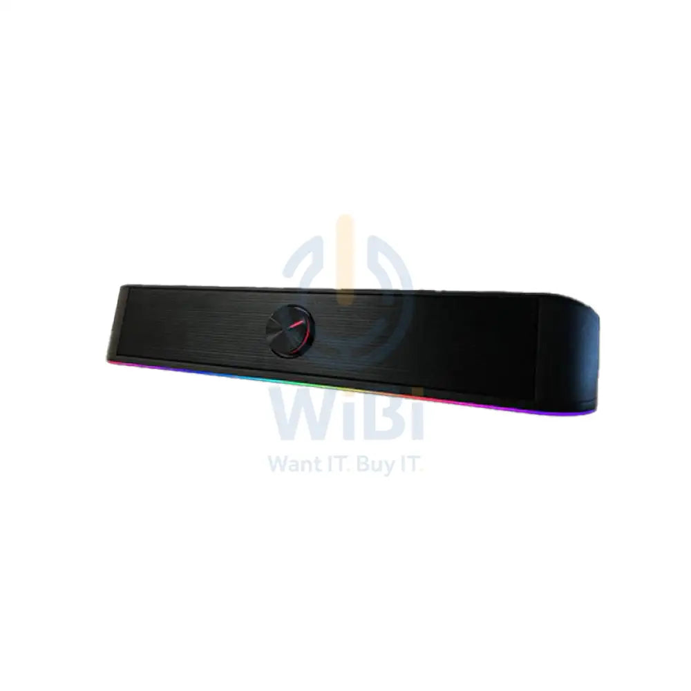Twisted Minds RGB 2.0 Wired Gaming Sound bar - 3.5mm Jack / USB / 65dB / Black Accessories > Other Accessories > Gaming