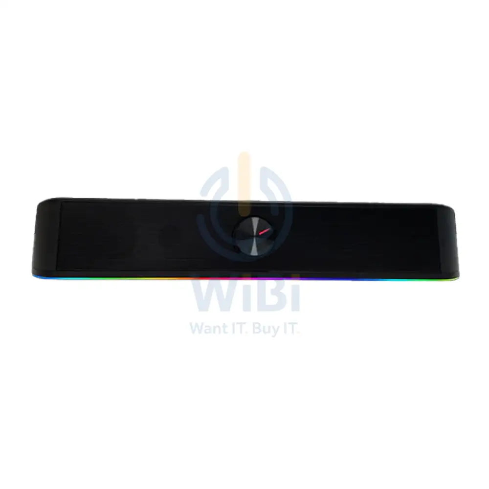 Twisted Minds RGB 2.0 Wired Gaming Sound bar - 3.5mm Jack / USB / 65dB / Black Accessories > Other Accessories > Gaming