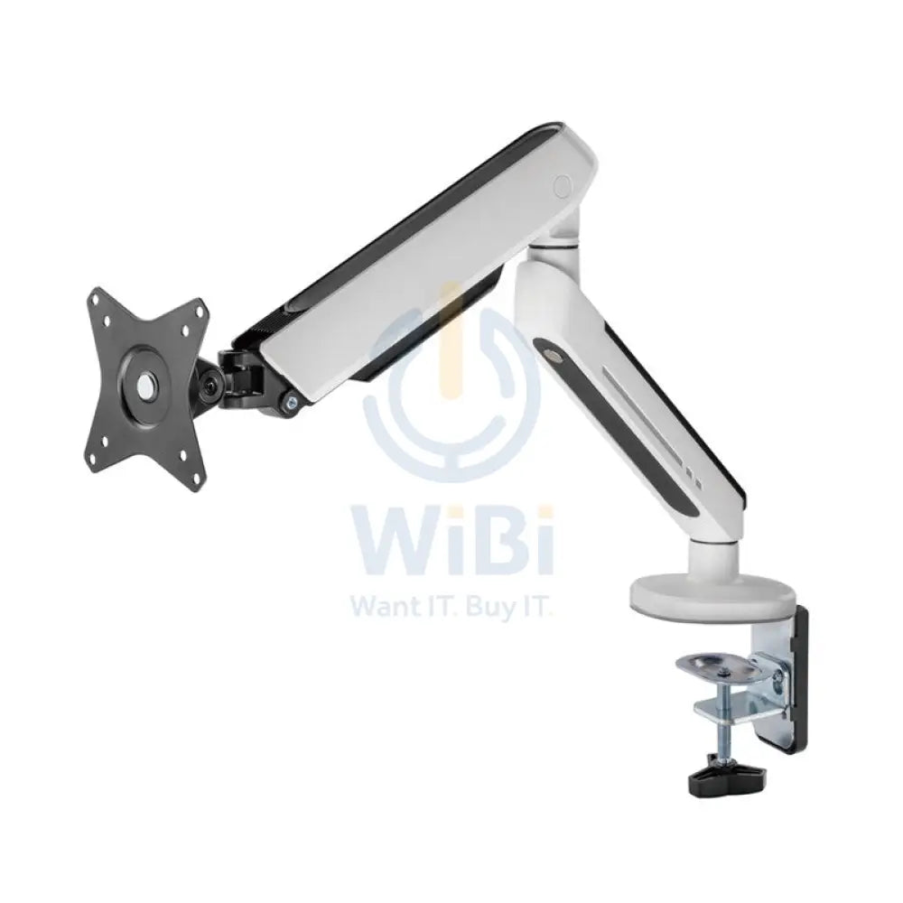 Twisted Minds Single Monitor Arm RGB Lighting Stand - 17’’-32’’ Inch / 477mm / RGB / White Accessories > Other