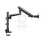 Twisted Minds Single Monitor Arm Stand - 17’’-32’’ Inch / 514mm / Matte Black Accessories > Other Accessories > Gaming