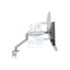 Twisted Minds Single Monitor Economical Spring Arm Stand - 17’’-32’’ inch / White Accessories > Other Accessories >