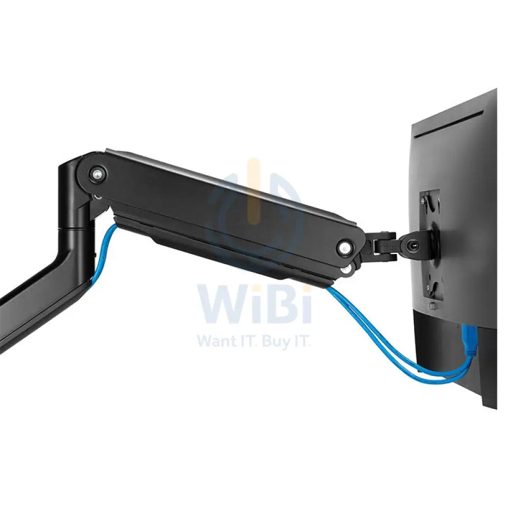 Twisted Minds Single Monitor Mechanical Spring Monitor Arm - Black (Fit Screen Size 17’’ - 45’’) Accessories > Other