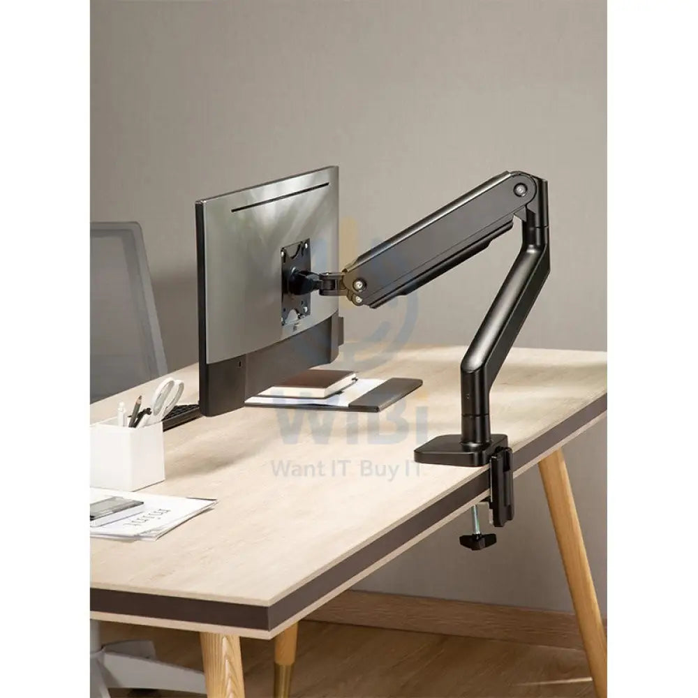 Twisted Minds Single Monitor Mechanical Spring Monitor Arm - Black (Fit Screen Size 17’’ - 45’’) Accessories > Other