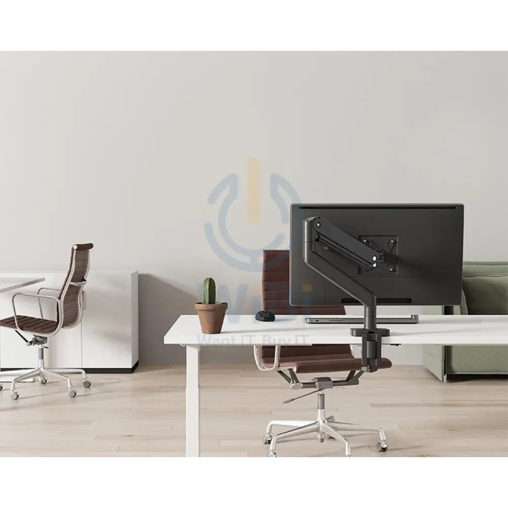Twisted Minds Single Monitor Mechanical Spring Monitor Arm - Black (Fit Screen Size 17’’ - 45’’) Accessories > Other