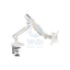 Twisted Minds Single Monitor Premium Slim Aluminum Spring Monitor Arm - 17’’-32’’ Inch / 479mm / Fine Texture White