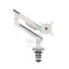 Twisted Minds Single Monitor Premium Slim Aluminum Spring Monitor Arm - 17’’-32’’ Inch / 479mm / Fine Texture White