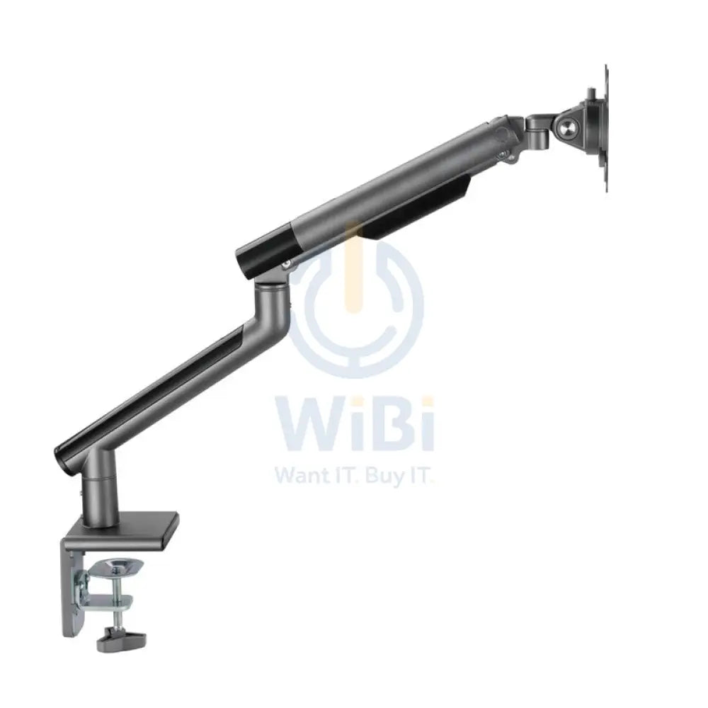 Twisted Minds Single Monitor Premium Slim Aluminum Spring Monitor Arm - 17’’-32’’ Inch / 479mm / Grey Accessories >