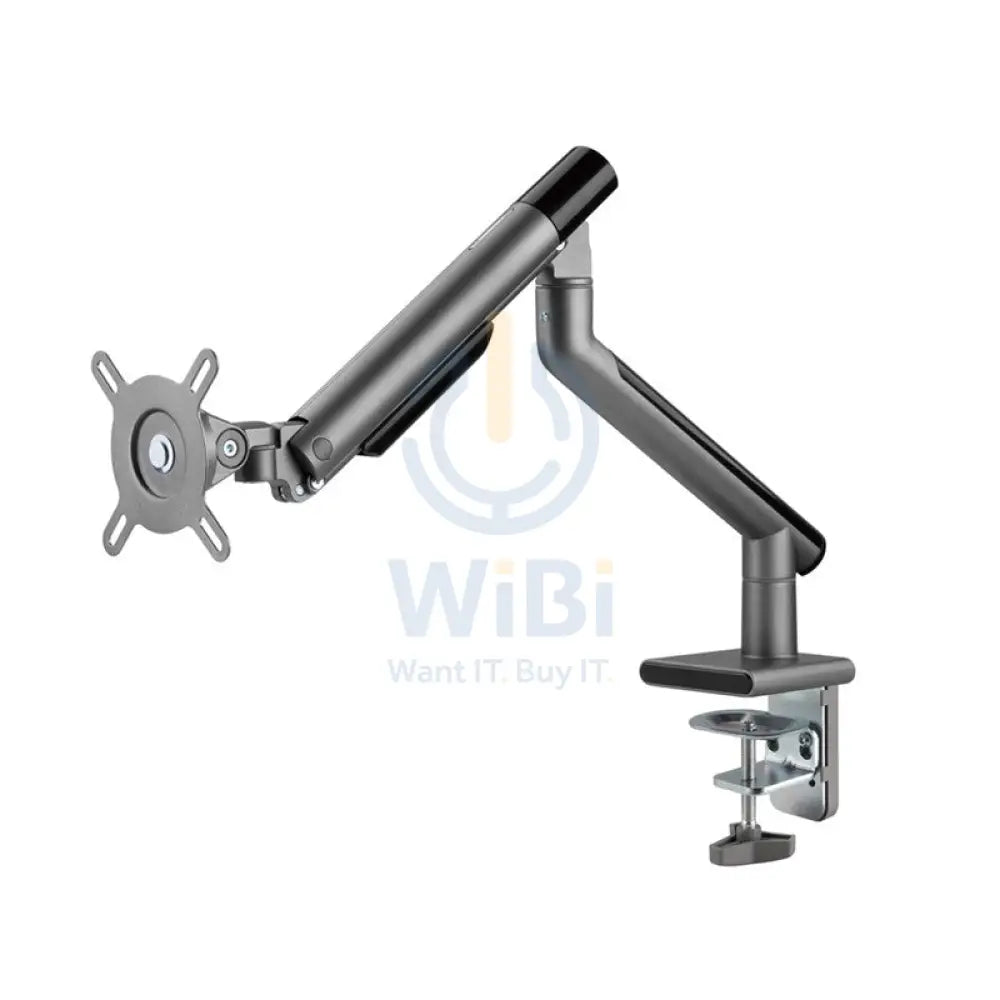 Twisted Minds Single Monitor Premium Slim Aluminum Spring Monitor Arm - 17’’-32’’ Inch / 479mm / Grey Accessories >