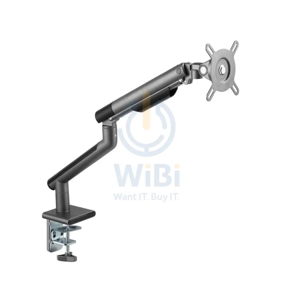 Twisted Minds Single Monitor Premium Slim Aluminum Spring Monitor Arm - 17’’-32’’ Inch / 479mm / Grey Accessories >