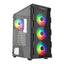 Twisted Minds Titan Glass Mid Tower Gaming Case - Black Gaming Consoles > Gaming Zone