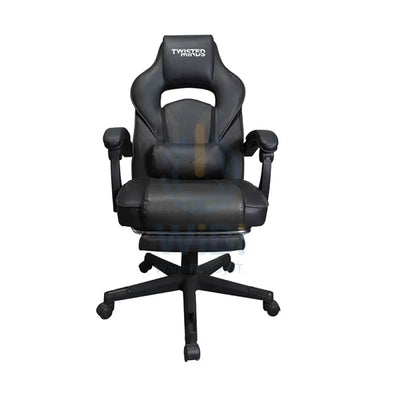 Twisted Minds Vintage Flip-up Series Gaming Chair - Black Accessories > Chairs > Gaming Zone > Offer Zone