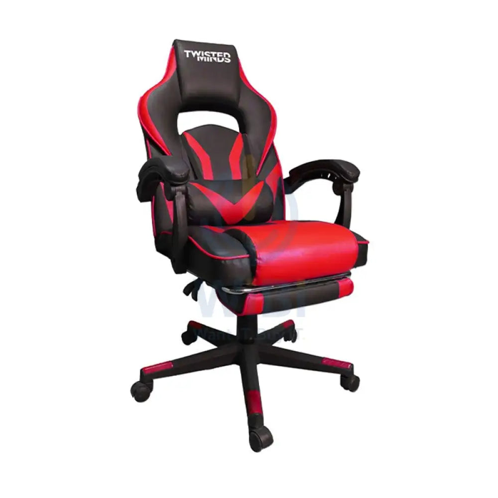Twisted Minds Vintage Flip-up Series Gaming Chair - Red Accessories > Chairs > Gaming Zone > Offer Zone