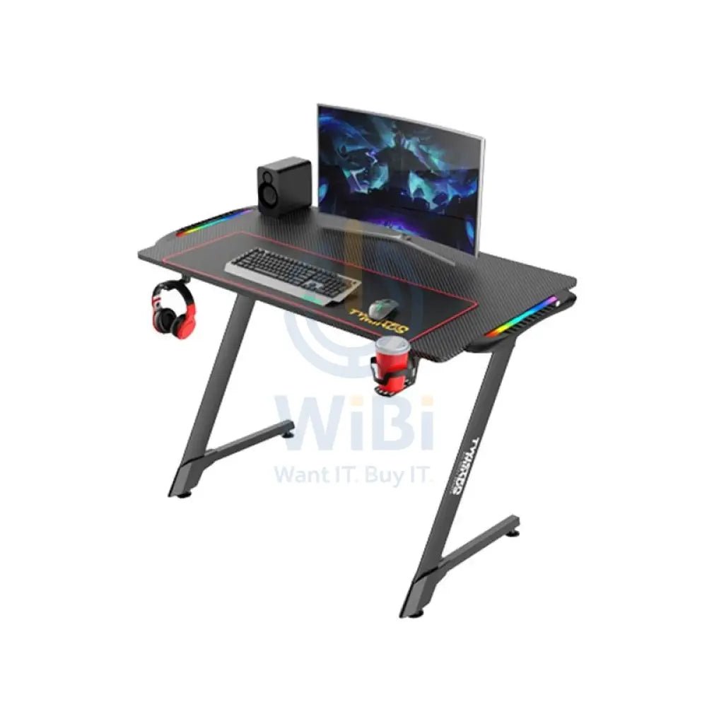 Twisted Minds Z Shaped Gaming Desk Stand - RGB / Grey Accessories > Other Accessories > Gaming Zone