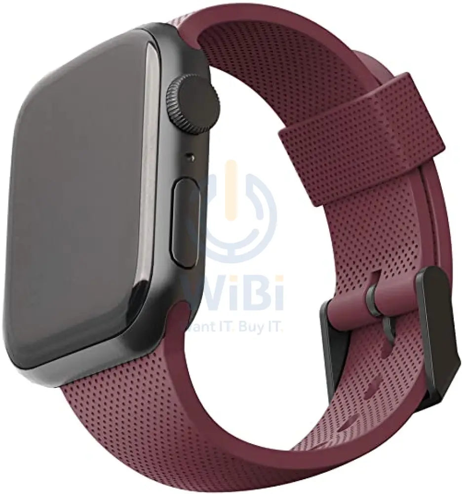 [U] by UAG Apple Watch 41/40/38mm DOT Silicone Strap - Aubergine Accessories > Smart Watches > Offer Zone