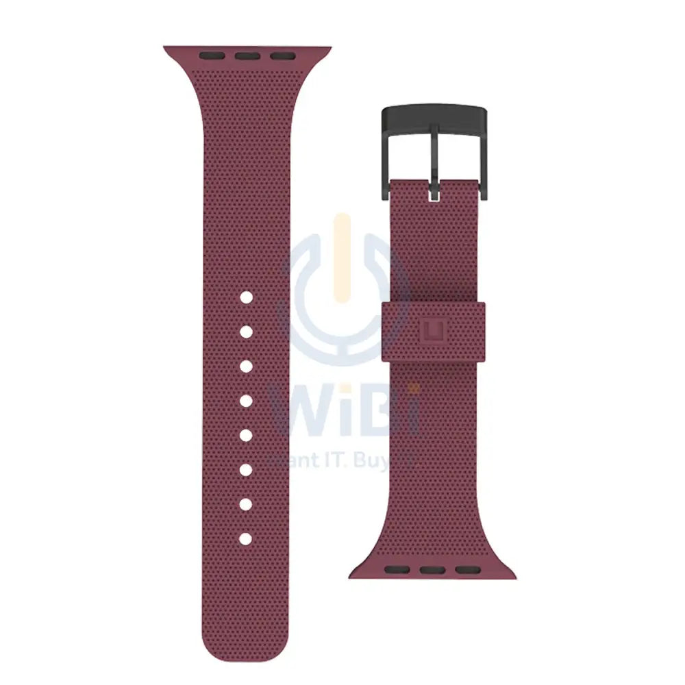 [U] by UAG Apple Watch 41/40/38mm DOT Silicone Strap - Aubergine Accessories > Smart Watches > Offer Zone